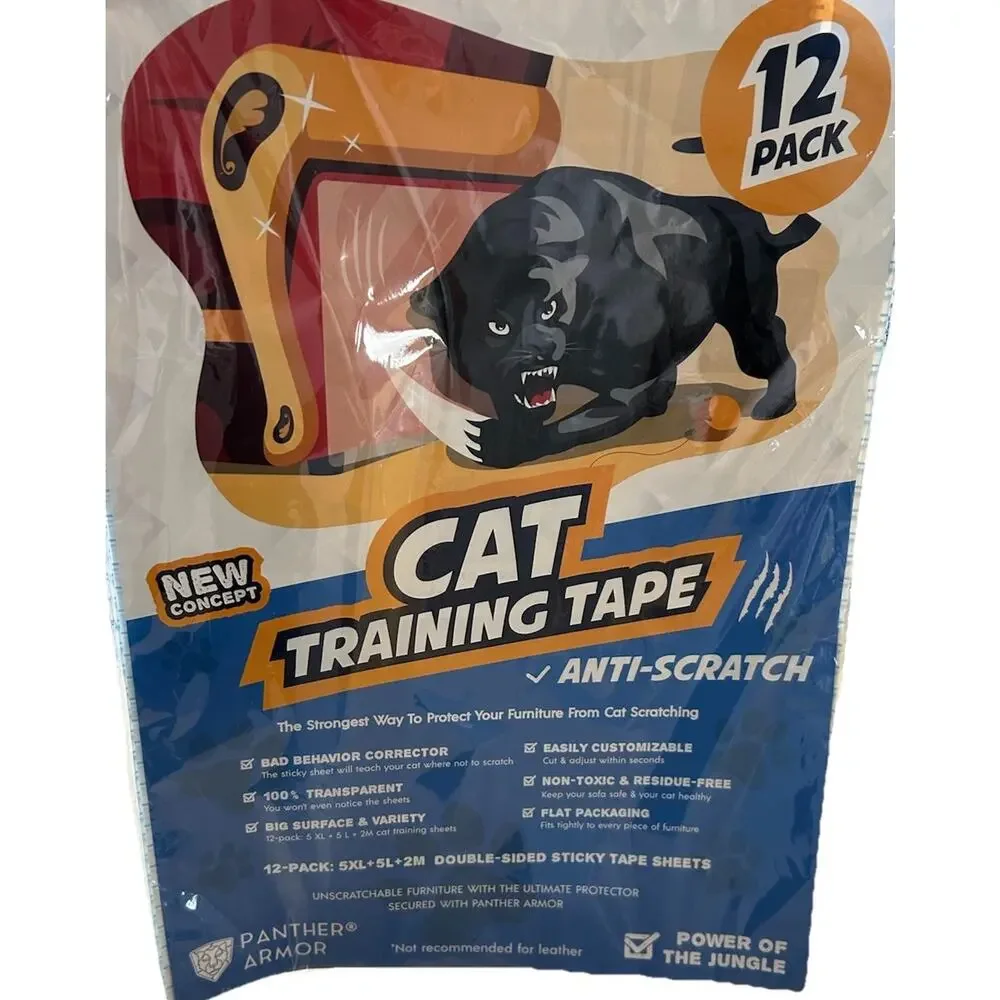 Panther Armor Cat Scratch Deterrent Double Sided Anti Scratching Sticky Tape